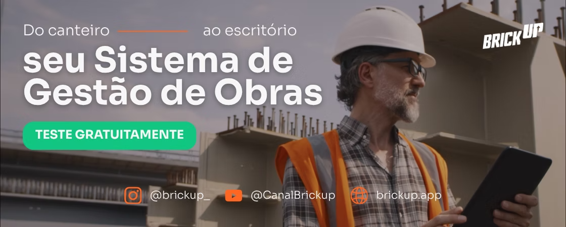 Sistema de Gestão de Obras da Brickuo - Teste Gratuitamente por 4 dias!